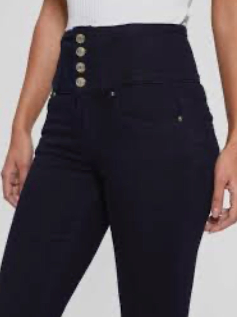 GUESS High Rise Skinny jeans Black NWOT